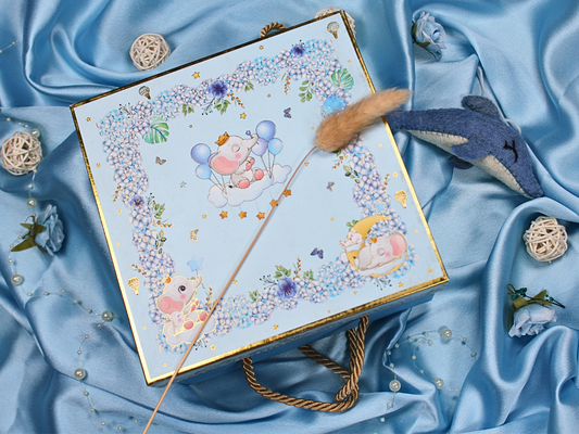Baby Boy Hamper Blue Box