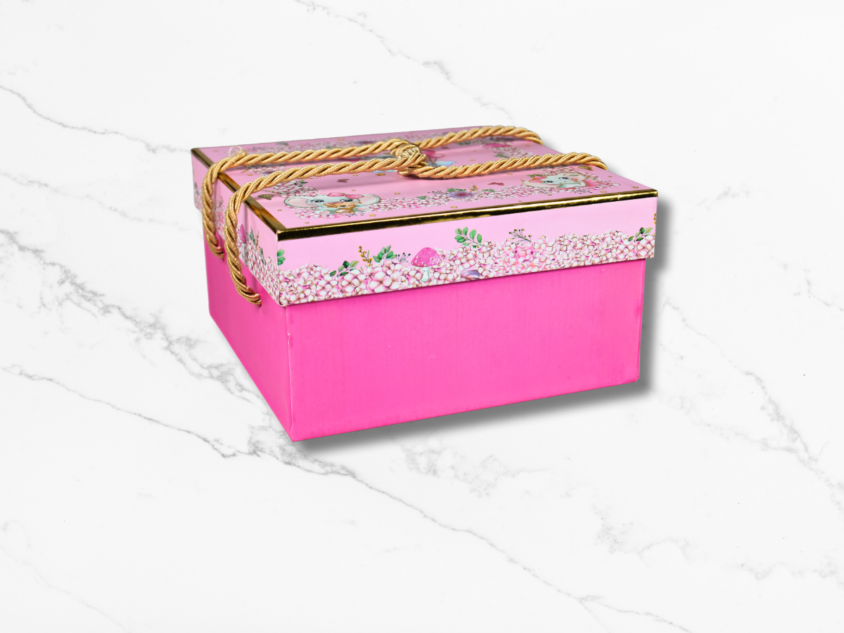 Baby Girl Hamper Pink Box