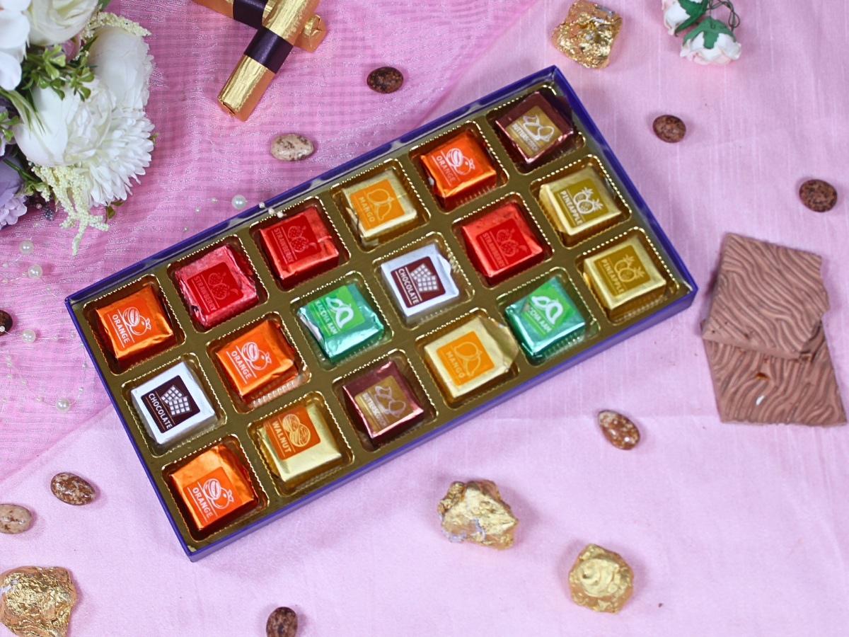 Orbit Blue Chocolate Box (Window) 18 PCS