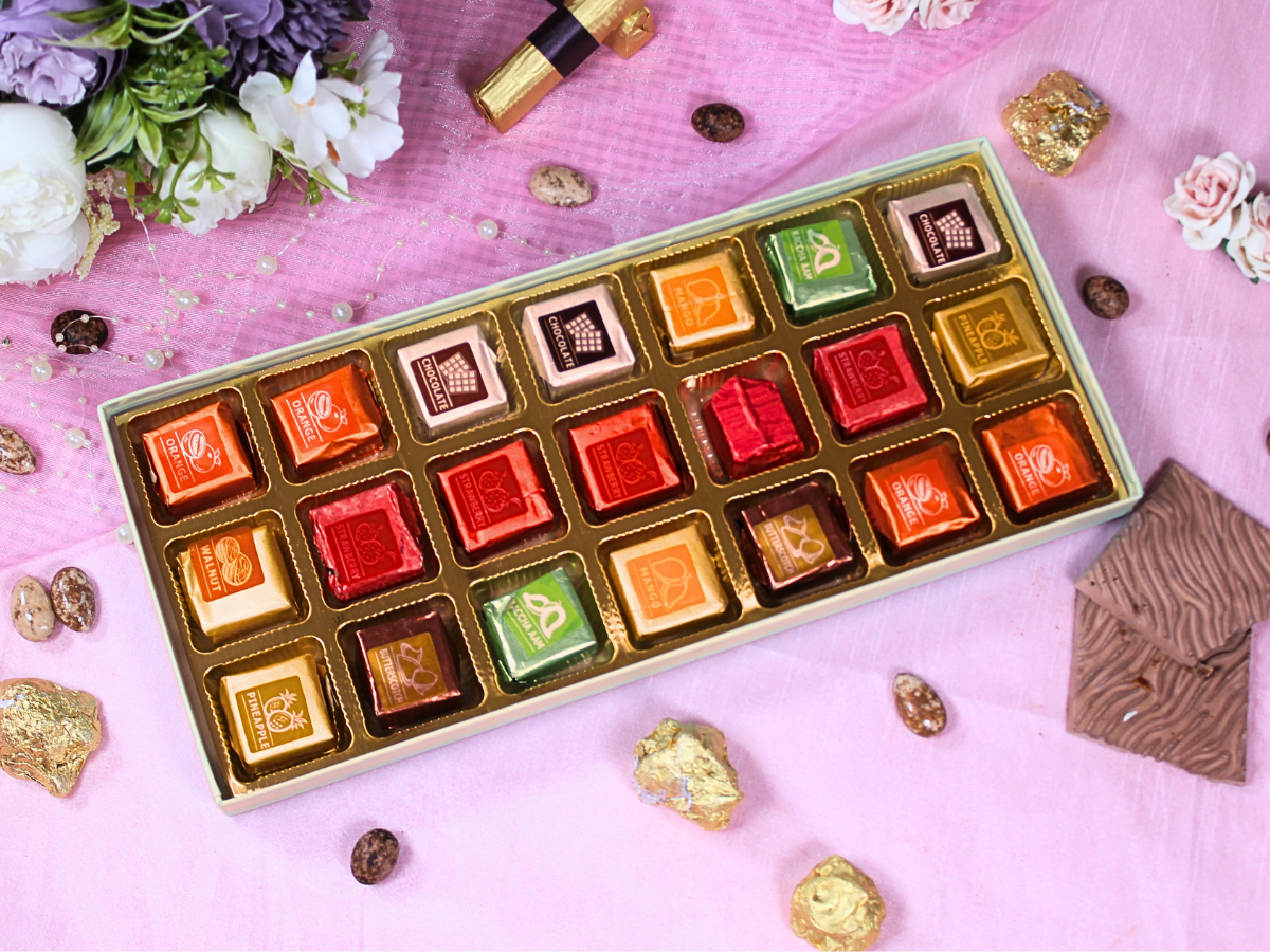 Orbit Purple Chocolate Box (Window) 24 PCS