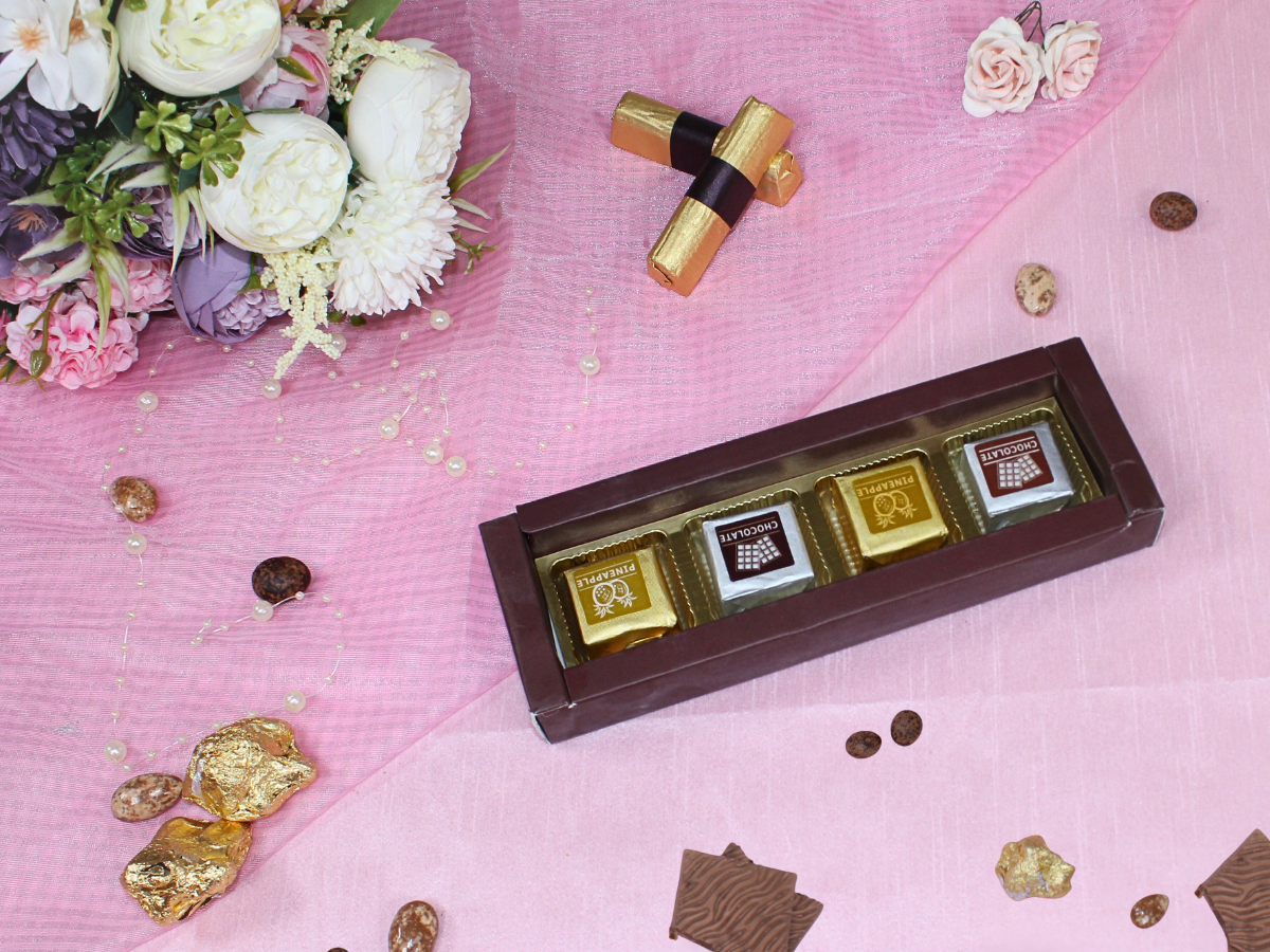 Slider Chocolate Pink (Covered) - 04 PCS