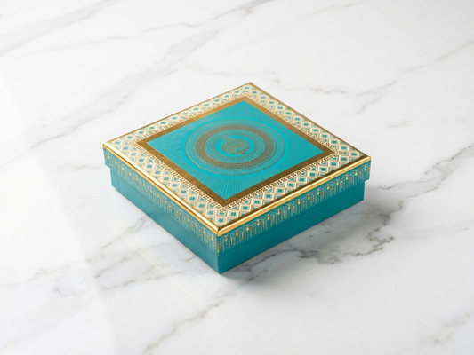 Akruti Covered Sweet Box – 250 g | Premium Mithai Packaging