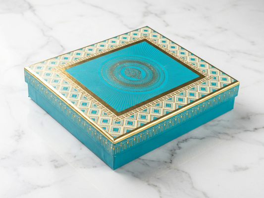 Akruti Covered Sweet Box – 500 g | Premium Mithai Packaging