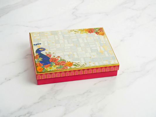 Mayura Covered Sweet Box – 500 g | Premium Mithai Packaging