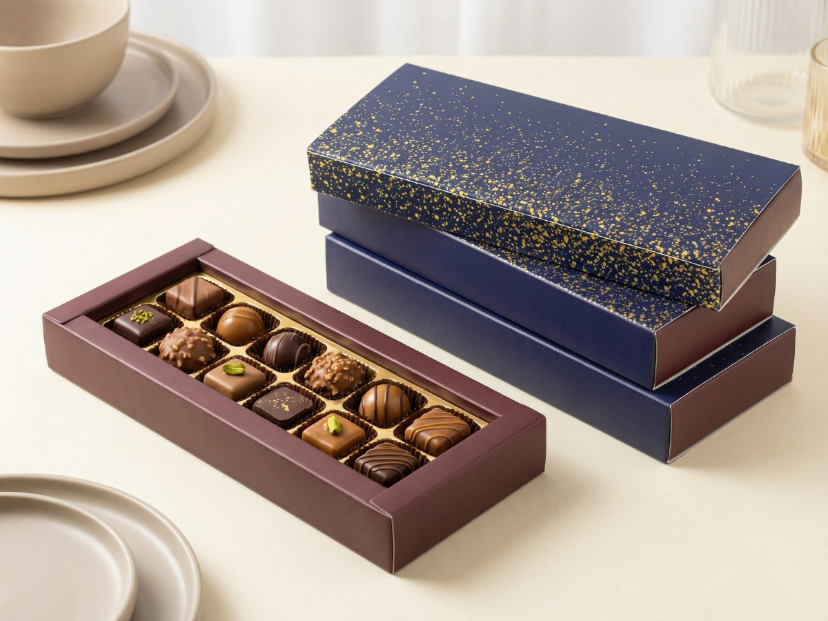 Slider Chocolate Blue (Covered) - 04 PCS