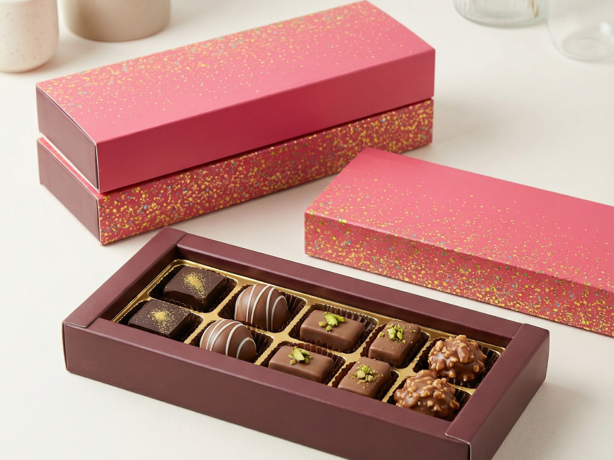 Slider Chocolate Pink (Covered) - 04 PCS