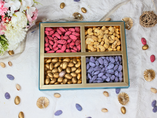 Imperial (Window) Dryfruit Box 4 part