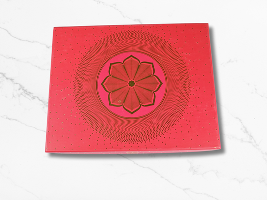 Moroccan (Covered) Red Dryfruit Box 4 part