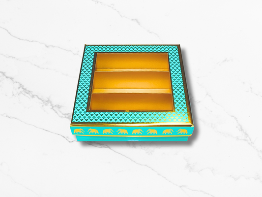 "Motif Delight Sweet Box" - Motif (Window) Sweet Box - 1/4 kg