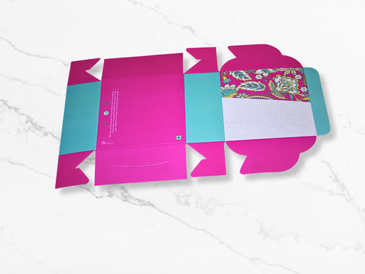 Premium Mithai Folding Pink Box- 1/4 kg