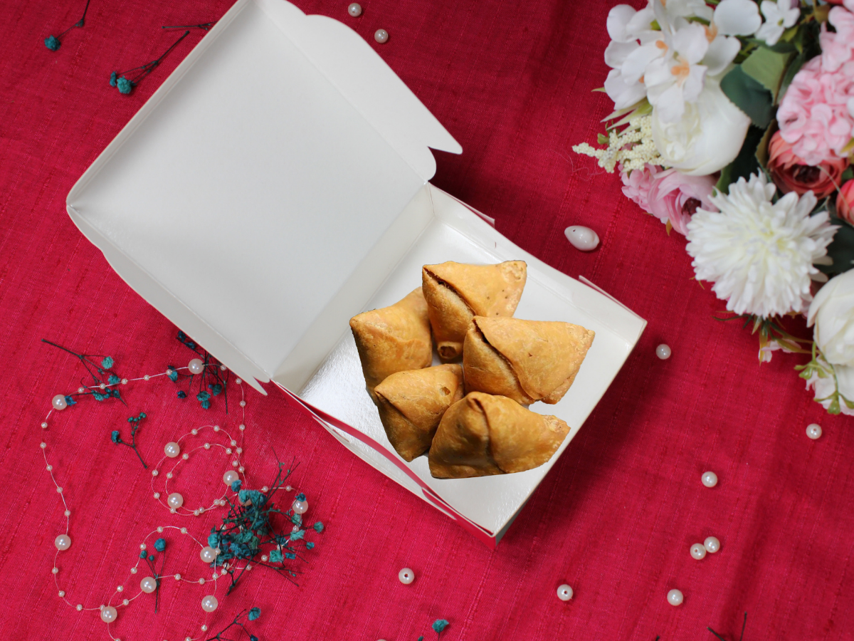 Premium Mithai Folding Pink Box - 100 Gram