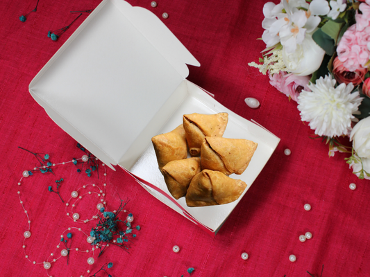 Snack Folding Red Box - 1/4 kg