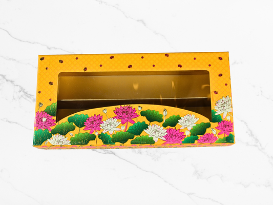 Vatika Lotus Petal View - Vatika (Window) Sweet Box -1/4 kg
