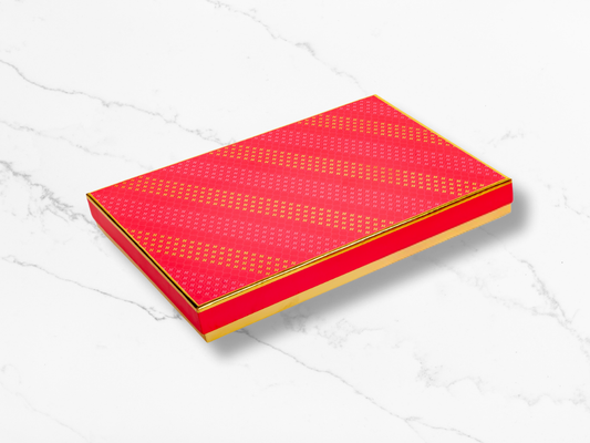 Royal Pink (Covered) Dryfruit Box 6 part