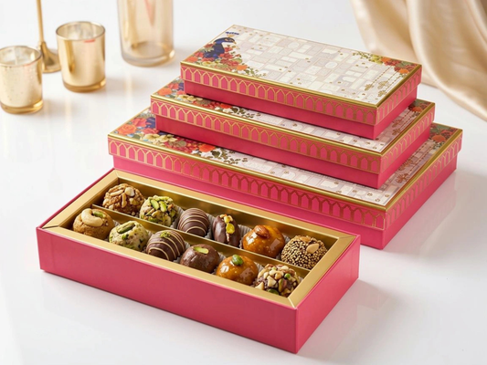 Mayura Covered Sweet Box – 250 g | Premium Mithai Packaging