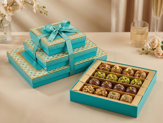 Akruti Covered Sweet Box – 500 g | Premium Mithai Packaging