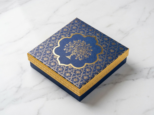 Vanam Covered Sweet Box – 250 g | Luxury Mithai Packaging