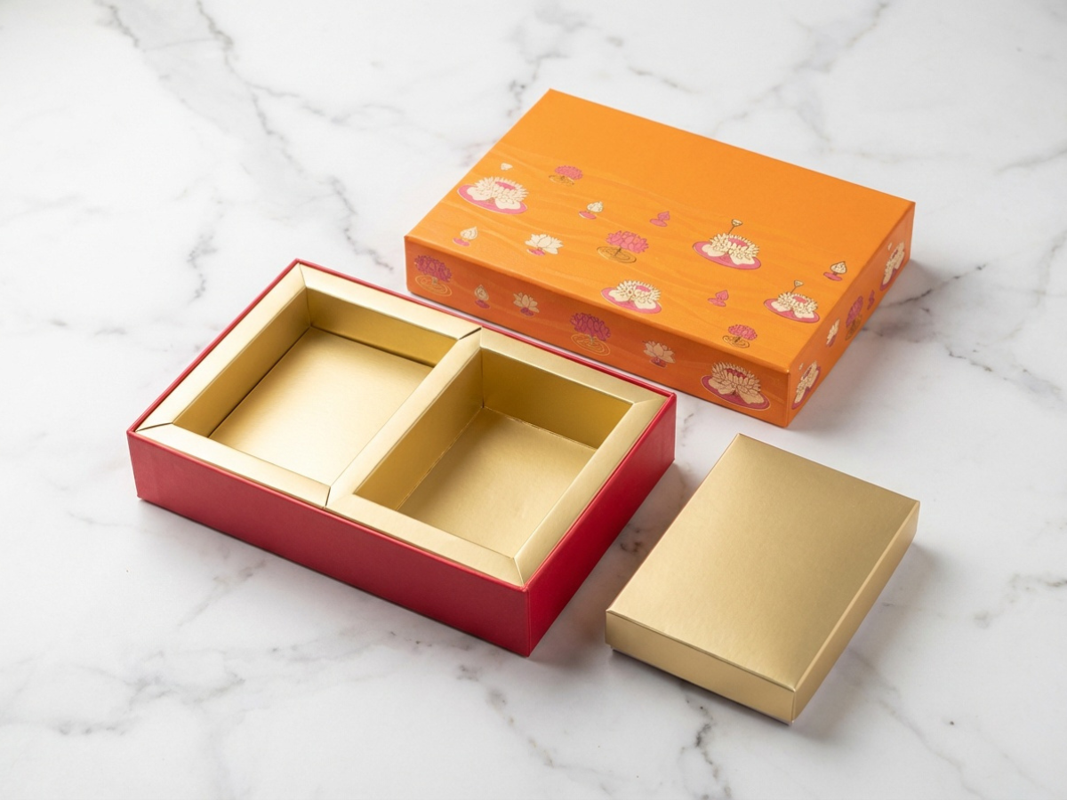 Old Kamal Part 2 Dry Fruit Box – 200–300 g | Premium Partition Packaging