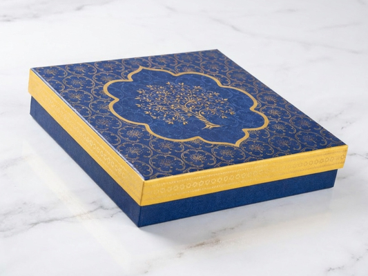 Vanam Covered Sweet Box – 500 g | Luxury Mithai Packaging