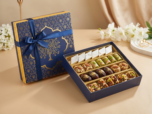 Vanam Covered Sweet Box – 500 g | Luxury Mithai Packaging