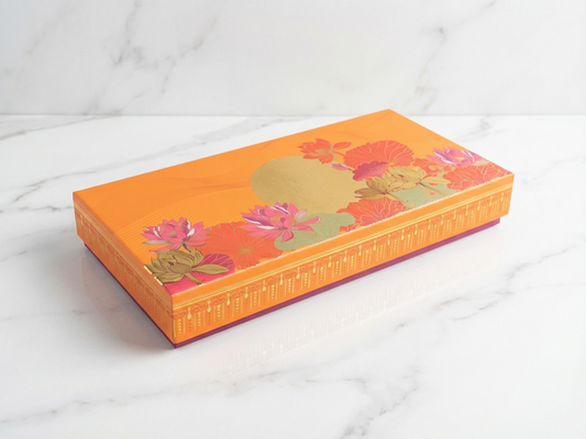 New Kamal 3 Part Dry Fruit Box – 300–450 g | Premium Partition Packaging