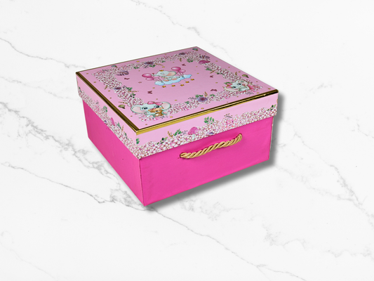 Baby Girl Hamper Pink Box