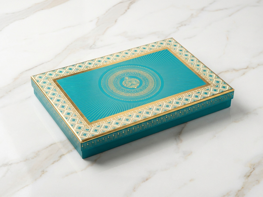 Akruti Covered Sweet Box – 1000 g | Premium Mithai Packaging