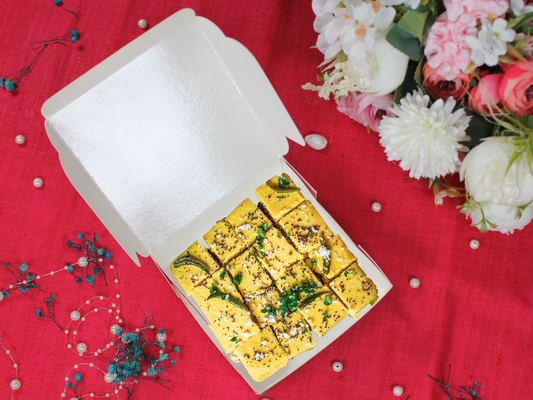 Premium Mithai Folding Pink Box- 1/4 kg