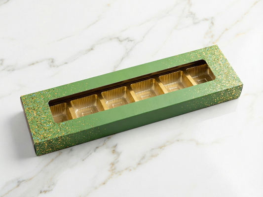 Slider Chocolate Green (Window) - 06 PCS