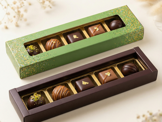 Slider Chocolate Green (Window) - 06 PCS