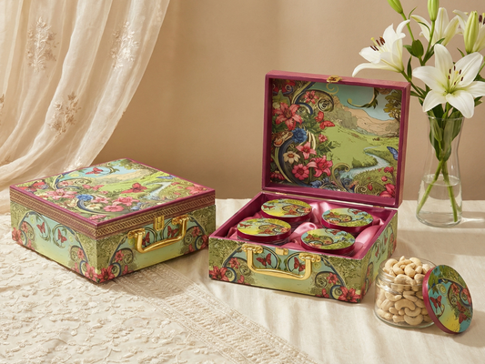 MDF Gift Hamper Box – Butterfly Design | Luxury Premium Hamper Packaging