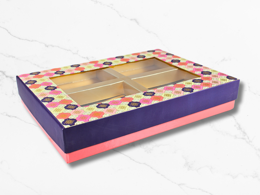 Imperial (Window) Dryfruit Box 4 part