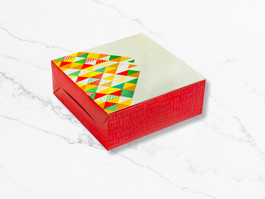 Snack Folding Red Box - 1/4 kg